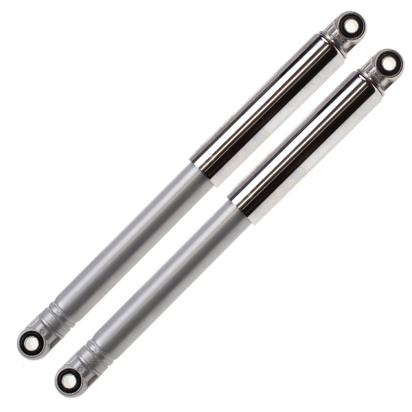 Schokbrekerset Classic Imca GRIJS/CHROOM10mm 370