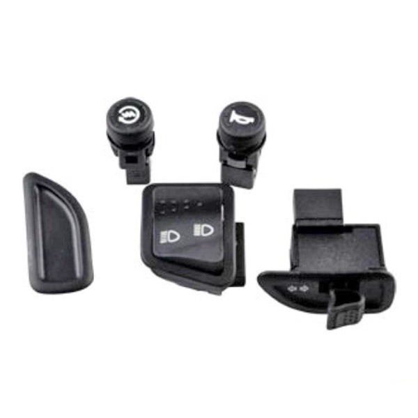 Schakelaar SET Piaggio ZIP/Typhoon 5delig Elec