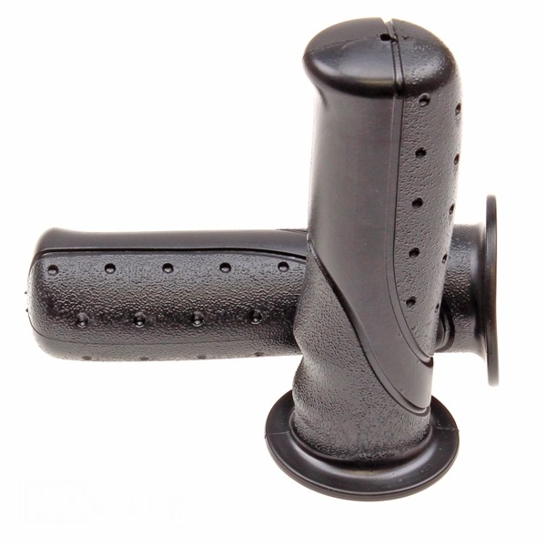 Handvatten Ovaal Grip Zwart PVC