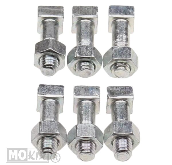 Achtertandwiel Bout SET Puch Maxi M6 (6)