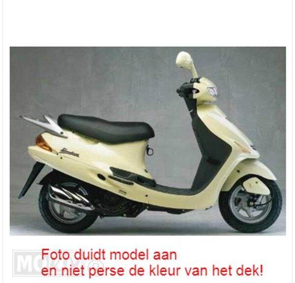 Buddy DEK Kymco Heroism Zwart Xtreme