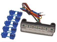 Achterlicht UNI MIN LED CE + RAW Blank Elec
