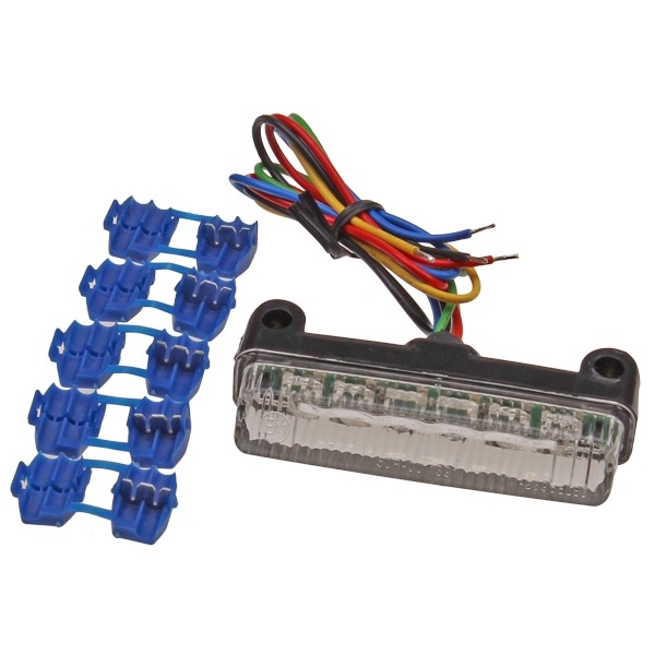 Achterlicht UNI MIN LED CE + RAW Blank Elec