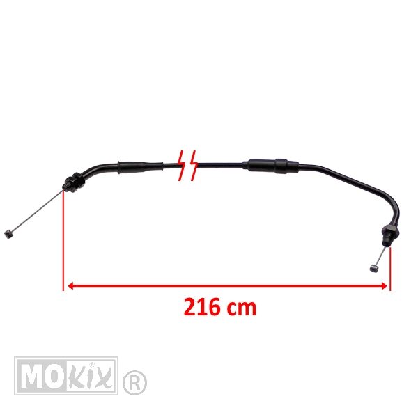 Kabel GAS Piaggio FLY New Fly 4T >2012 Supertec