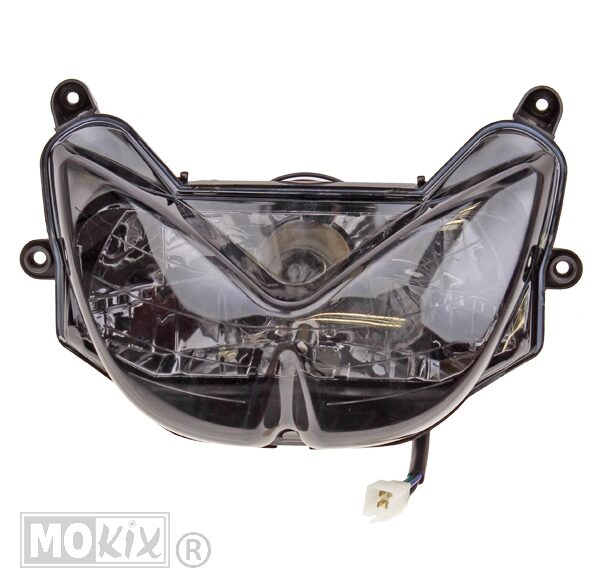 93677 KOPLAMP YAMAHA AEROX OT <12 COMPL SMOKE ELEC"