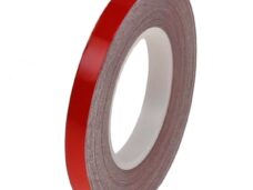 Wiel Reflectie Tape 7mm X 9m Rood
