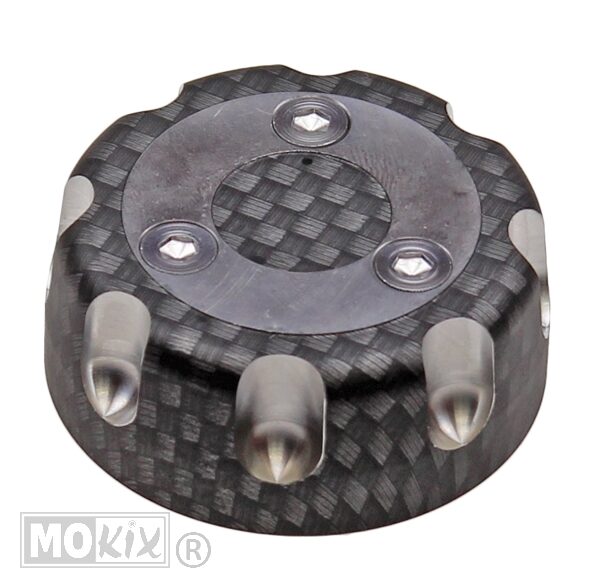 Tankdop Derbi Senda-R Carbon Look - Supertec