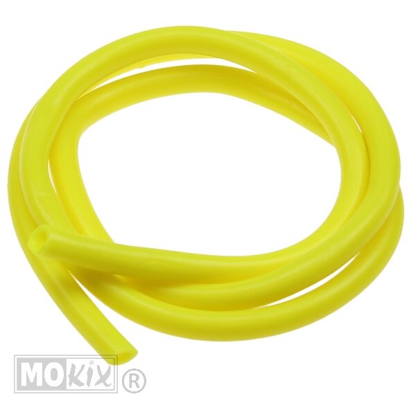 Benzineslang 5x8 Geel NBR 100cm - Supertec