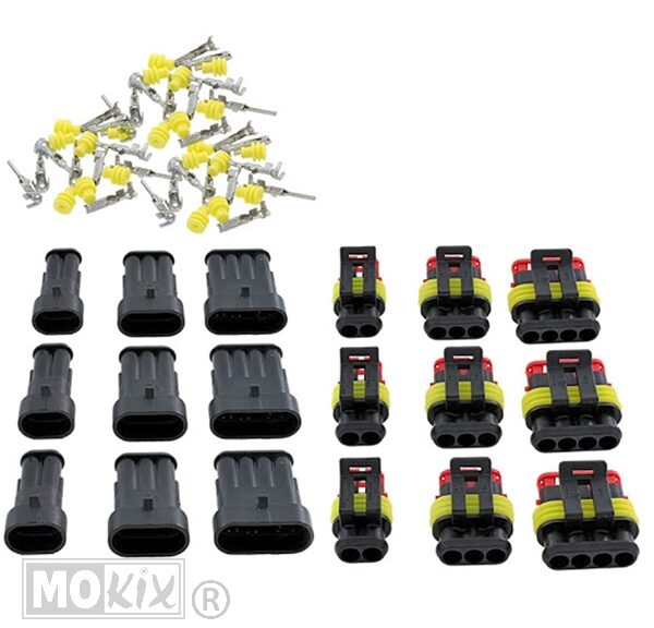 Connector Stekker Plugset (S-Seal) 9delig WR