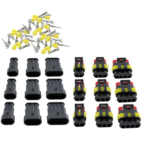 Connector Stekker Plugset (S-Seal) 9delig WR