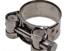 Uitlaatklem Bocht 32-35mm (20mm) M6 RVS Silex