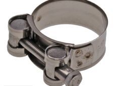 Uitlaatklem Bocht 36-39mm (20mm) M6 RVS Silex