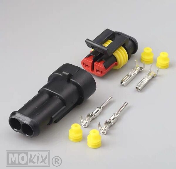 Connector Stekker Plug (S-Seal) 2 Polig WR