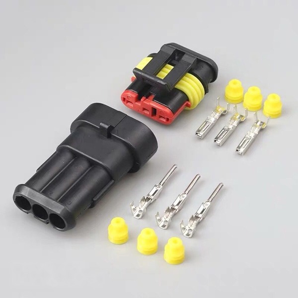 Connector Stekker Plug (S-Seal) 3 Polig WR