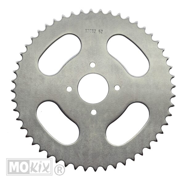 Achtertandwiel Rieju MX50 4 Gats 52 Tands - Supertec