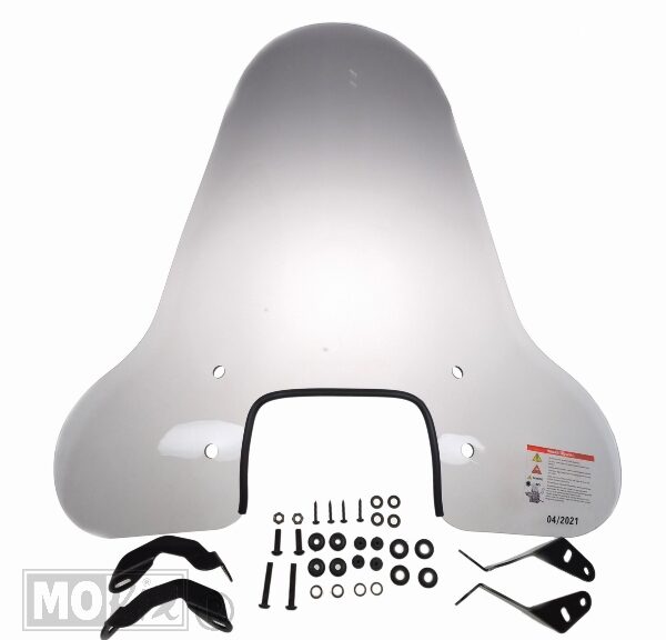 Windscherm China Classic LX-S Vierkant KXM Smoke