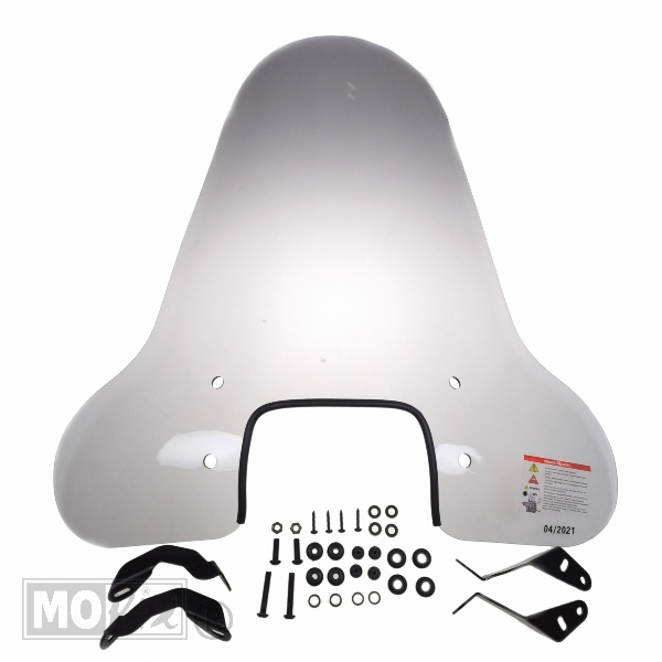 Windscherm China Classic LX-S Vierkant KXM Smoke