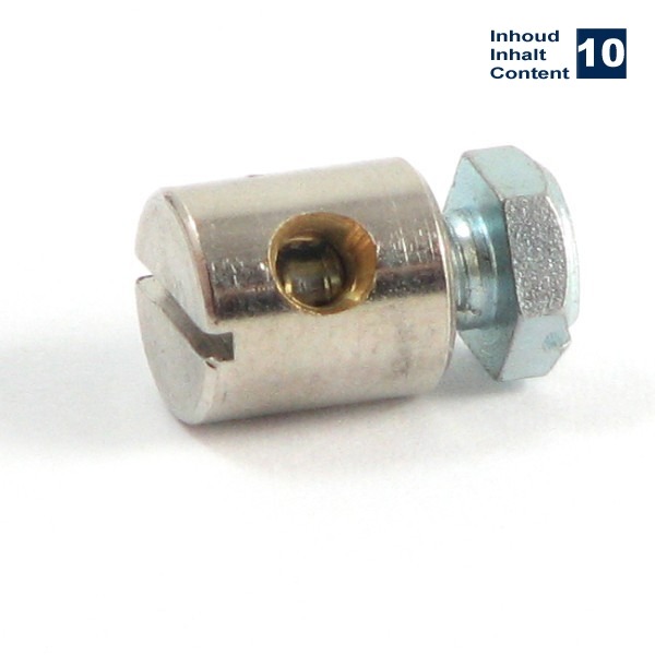 UNI Nippel 8x9mm (10) - Bollard
