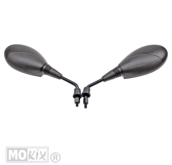 Spiegel Piaggio ZIP >2007 CE SET Zwart - MKX