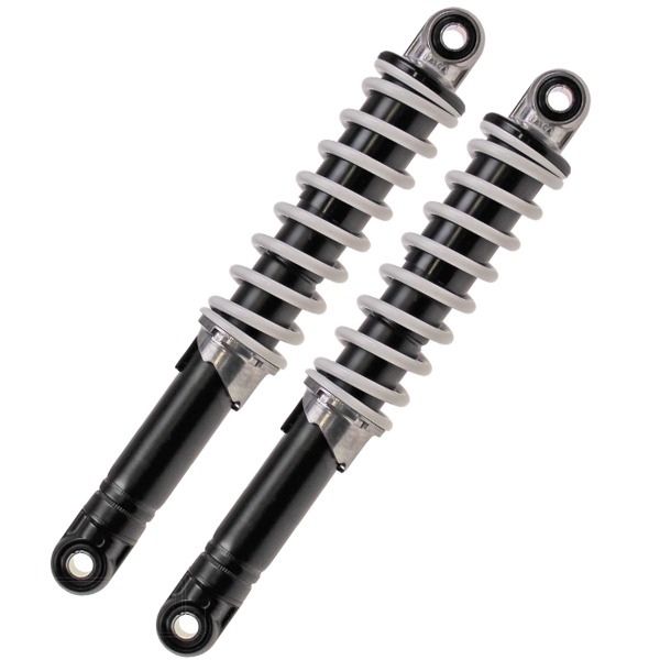 Schokbreker SET UNI 10mm Imca 280mm Zwart/WIT