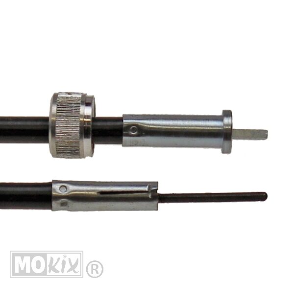 Kabel KM Teller Peugeot 103 (Veglia) Zwart - Supertec