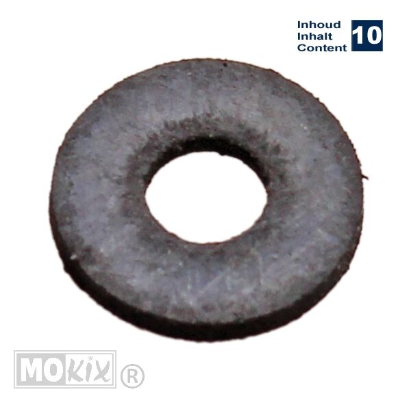 Rubber-Ring 6   x15x1.5mm 10stuks - Bollard