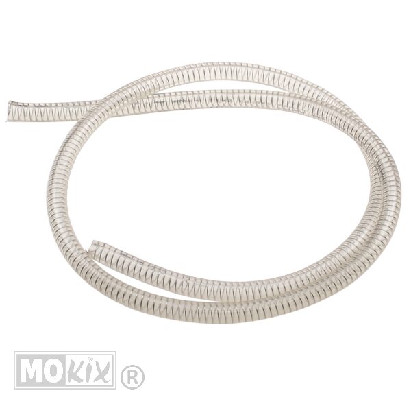 Benzineslang 6x11 PVC MET RVS Veer Intern 100cm ST - Supertec