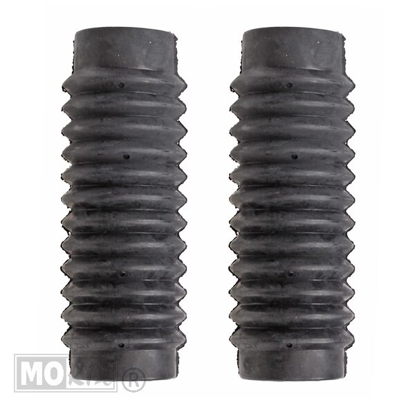 Voorvorkrubberset Yamaha FS1 DX /RD Zwart 12B Set - Supertec
