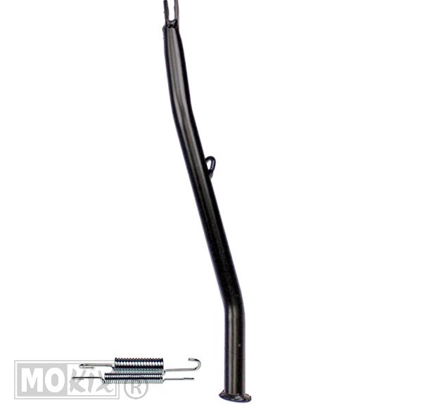 Zijstandaard Beta RR50 420mm + 2 Veren Zwart