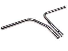 Stuur Peugeot 103/MVL/VOGUE Chroom NM (2 Delig)