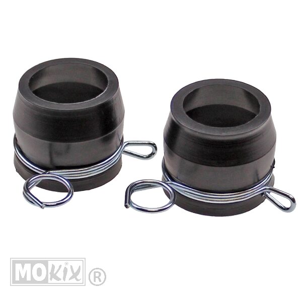 Voorvork Stofrubber Peugeot 103 31/27mm Zwart (2)