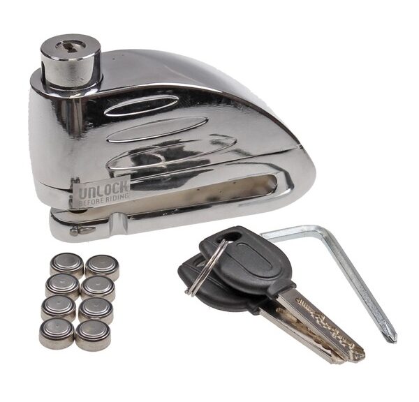 Schijfremslot MKX 6mm Chroom (MET Alarm)