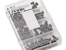 Sortie-Doos Bouten + Moeren 5 & 6mm Zwart (50) - Bollard