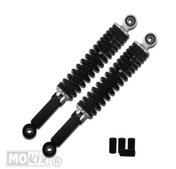 Schokbrekerset MKX 360mm Zwart