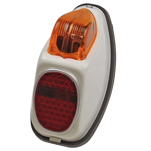 Achterlicht Classic Model ULO Puch WIT