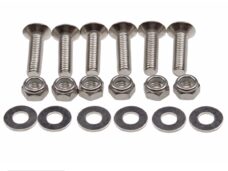 Remschijf Verzonken-Bout SET M8x30mm Blank (6) - Supertec