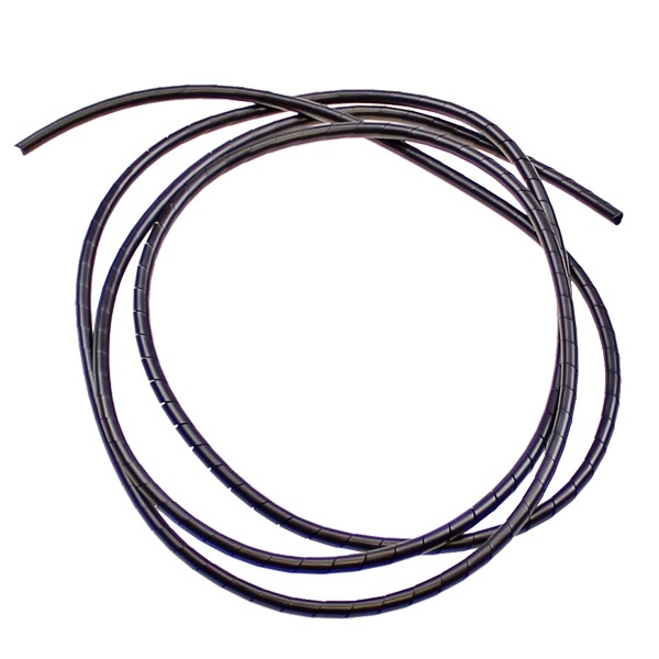 Cover Wrap Buiten Kabel 3mm 1.5meter Zwart - Supertec