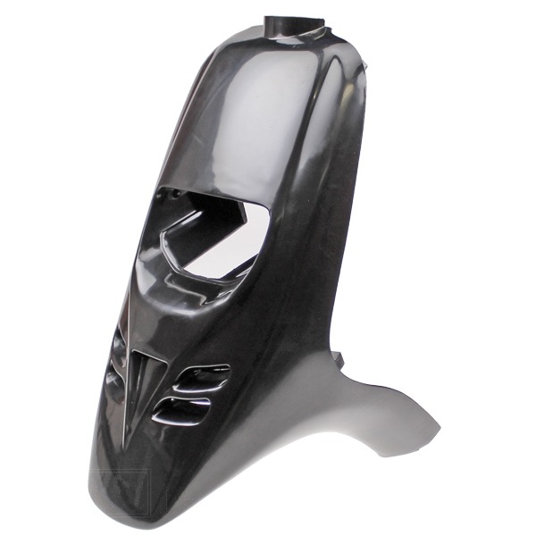 Voorscherm Piaggio Typhoon OT Zwart Pigment - Faco