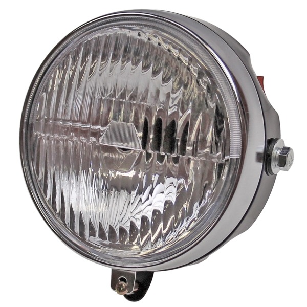 Koplamp Peugeot 103 / MBK 51/88 Rond 150mm Zwart