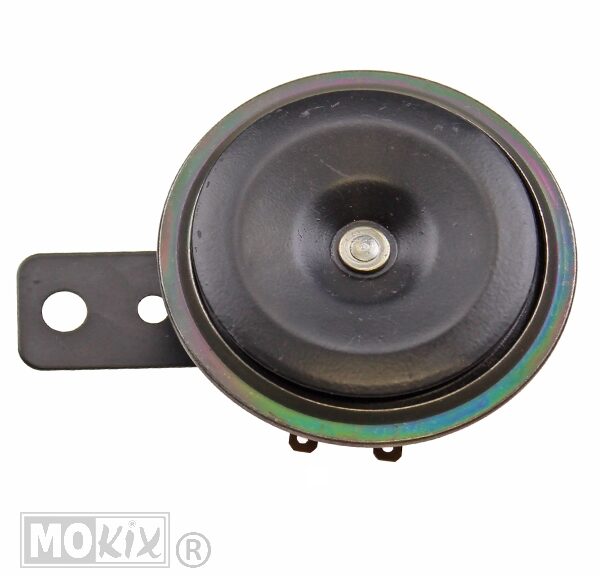 Claxon 12V Motor Groot (DC) 90mm Zwart