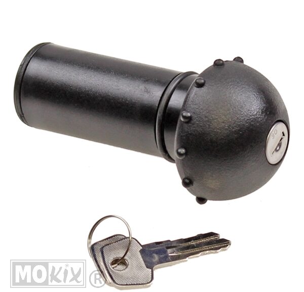 Tankdop Vespa Ciao Zwart + Slot - Supertec