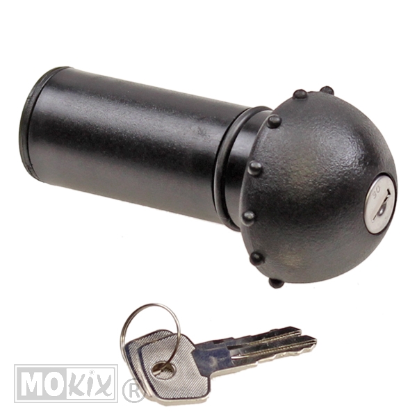 Tankdop Vespa Ciao Zwart + Slot - Supertec
