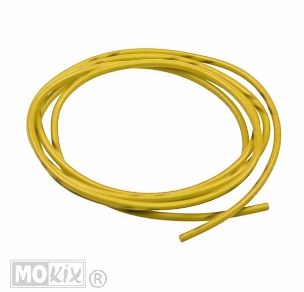 94259 LICHTSNOER UNI 1mtr 0.75mm2 GEEL
