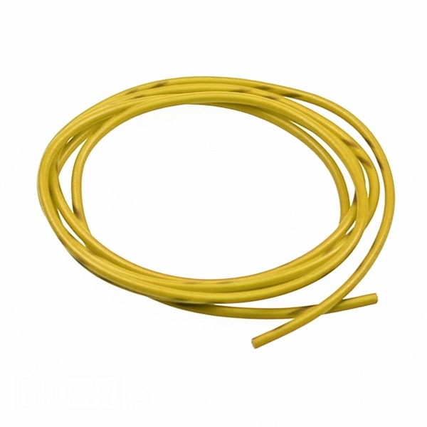 Lichtsnoer UNI 1mtr 0.75mm2 Geel