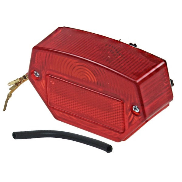Achterlicht Glas Zundapp/Kreidler SET (ULO) Rood