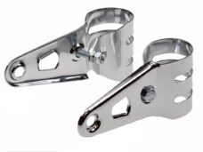 Koplamp-Haak SET UNI 40mm EBR Vork Chroom  (2)