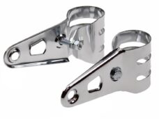 Koplamp-Haak SET UNI 40mm EBR Vork Chroom (2)