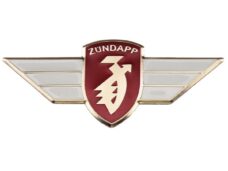 Zundapp Vleugel Embleem Sticker Rood/WIT