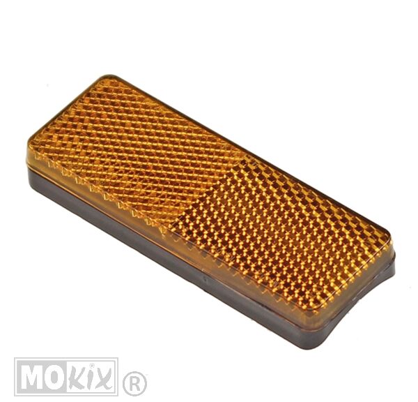 Reflector Rechthoek 89x35.5 Oranje Voorvork CE