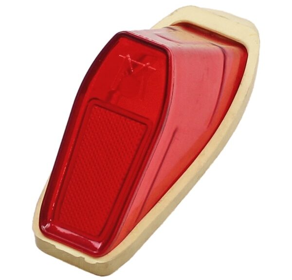 Achterlicht Glas MBK/Mobilette Rood Elec